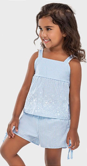 CONJUNTO LECIMAR BLUSA COM SHORTS REF1403232