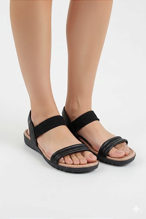 SANDALIA CAMPESI  REFCE161 PRETO