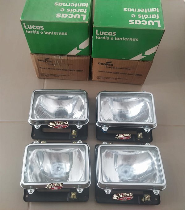 Farol Original Lucas Rossi - Caminhão Mercedes Benz Antigo