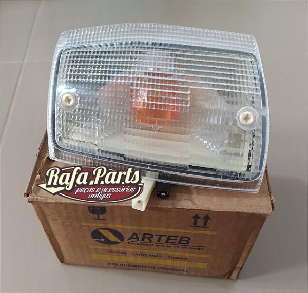 Lanterna Seta/Pisca Arteb Cristal Lado Esquerdo - Fiat Uno/Elba/Fiorino