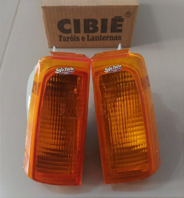 Par Lanterna Pisca/Seta Cibié Âmbar - Monza 88 A 90