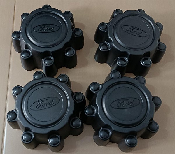 Jogo 4 Calota Central Roda Original - Ford F250 Xl F350 (Ler Anúncio)