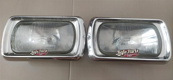 Par Farol Completo Original Cibié - F100 Twin Bean 69/71 (Usado)