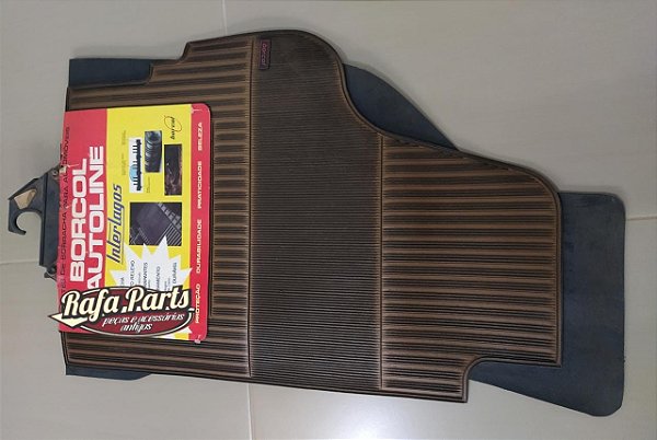Jogo Tapete Borcol Marrom Monocromático - Fiat Tempra
