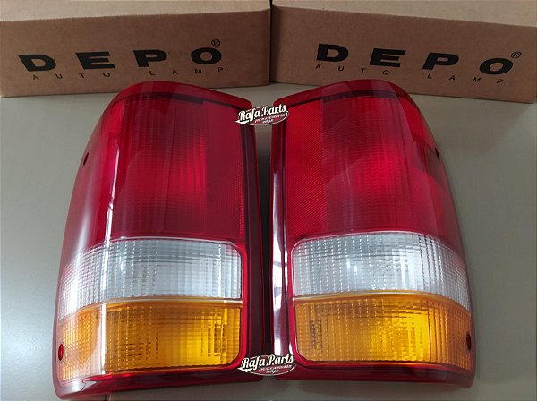 Par Lanterna Traseira Depo -  Ranger 93/97 Splash Stx (tricolor)