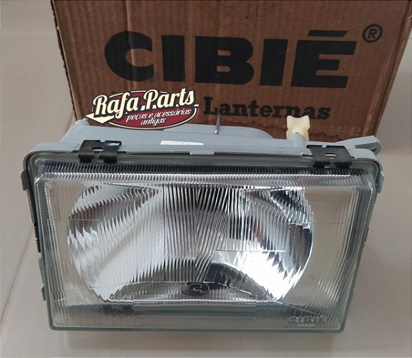 Farol Lado Esquerdo Cibie Assimétrico 22 CM - Gol 87/90/Saveiro/Parati
