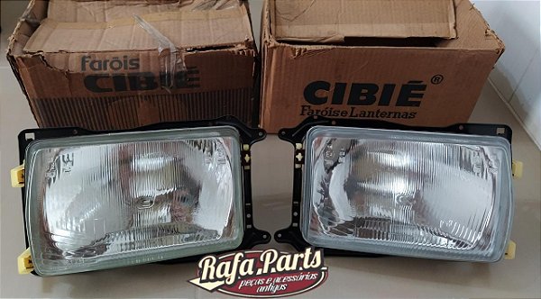 Par Farol Cibié Assimétrico - Passat 79/81 (LER ANUNCIO)
