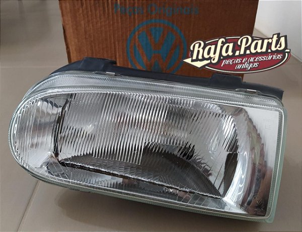 Farol Lado Esquerdo Arteb C/ Logo VW - Gol Bola 95/99 G2