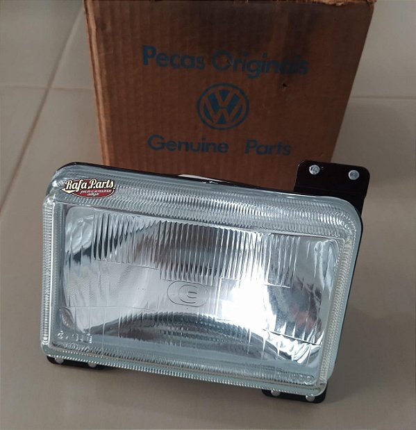 Farol Dianteiro Lado Direito Cibié VW Duplo Degrau - Passat 88
