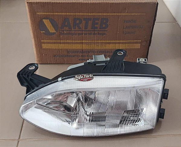 Farol Lado Esquerdo Arteb - Fiat Palio 96/99