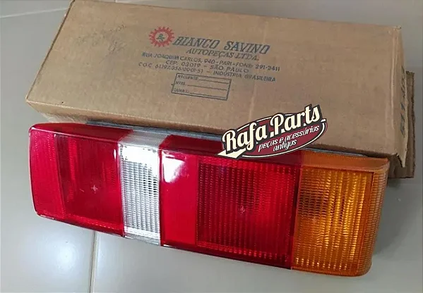 Lanterna Traseira Lado Direito Tricolor Bianco Savino - Escort XR3/Hobby