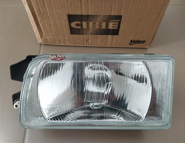 Farol Lado Esquerdo Original Cibié Bi-Iodo - Gol 91/94 Quadrado
