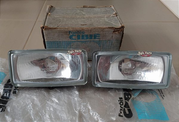 Par Bloco Ótico Farol De Milha Cibié Euroserra Cristal