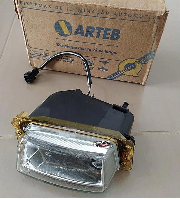 Farol Milha Lado Direito Arteb - VW Pólo Classic 00/03