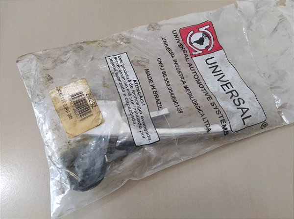Maçaneta Porta C/ Chave Cromada Universal - Kombi Clipper