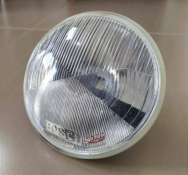 Farol Redondo 140mm Marca Bosch Novo - Galaxie/Landau/Dodge Dart/