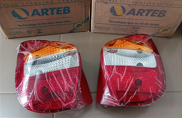 Par Lanterna Traseira Original Arteb - Fiat Palio 01/04