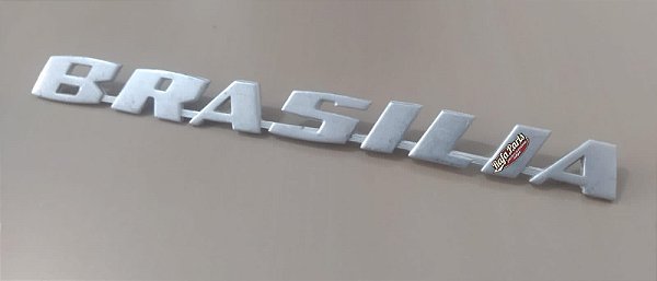 Emblema Tampa Traseira Brasília Original VW (Usado)