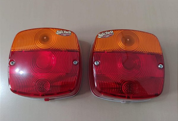 Par Lanterna Traseira Hella - Trator Massey Ferguson/Volvo