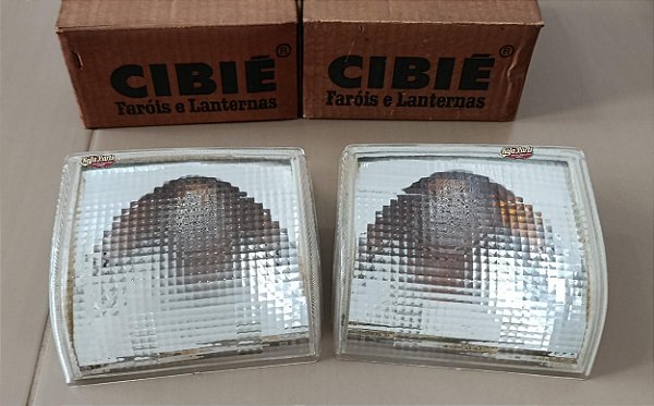 Par Lanterna Seta/Pisca Cibié Cristal C/ Logo GM - D20 93/96