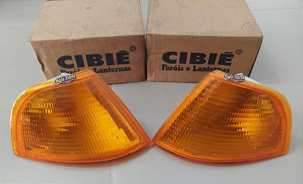 Par Lanterna Seta/Pisca Cibié C/ Logo GM - Monza 91/96 Tubarão