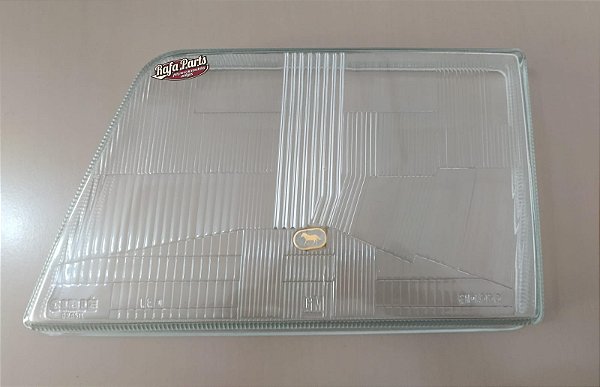 Lente Farol Esquerdo Cibié Bi-Iodo C/ Logo GM - Monza 88/90