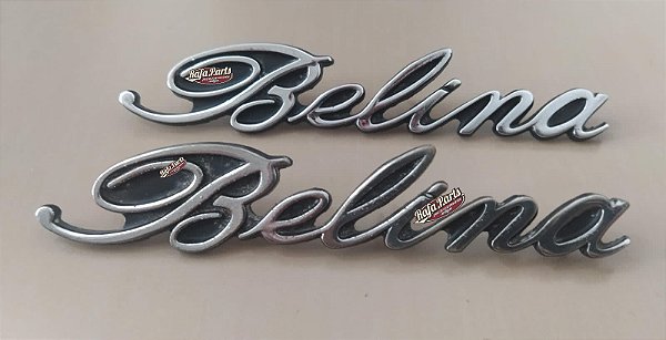 Par Emblema Lateral Original - Belina 70/77 (Ler Anúncio Usado)