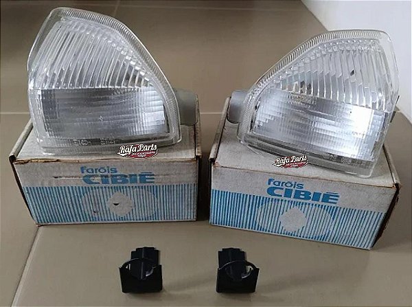 Par Lanterna Seta Cibié Cristal - Escort XR3  84/86
