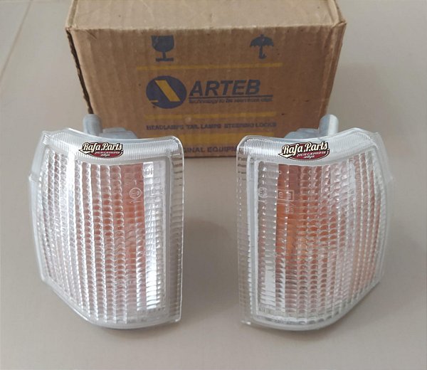 Par Lanterna Pisca Cristal Arteb - VW Gol 87/90 Gti e Gts/Voyage/Parati/Saveiro