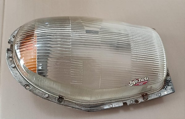 1 UMA Lente do Farol Bosch - Mercedes W108 Anos 60 Rabo Peix (Usado)