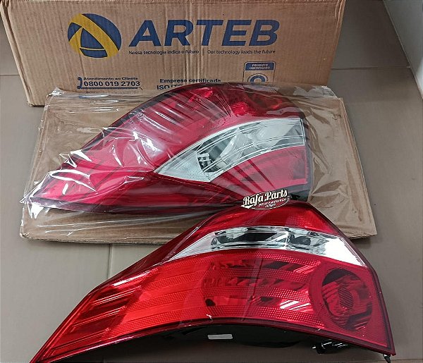 Par Lanterna Traseira Original Arteb - Prisma 06 A 12