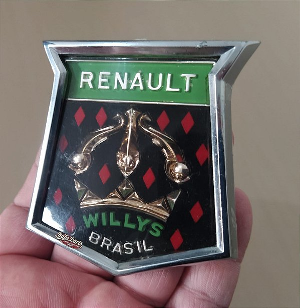 Emblema Moldura Capô Original - Gordini/Dauphine (Ler Anúncio)