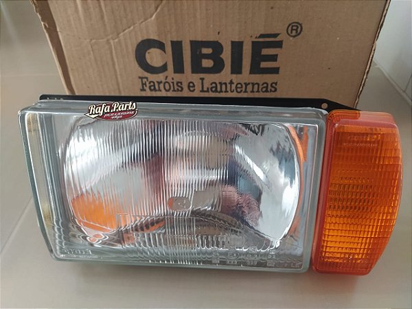 Farol Lado Esquerdo Original Cibié - Gol 84/86/Voyage/Parati/Saveiro