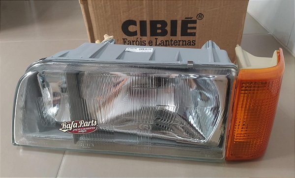 Farol Lado Esquerdo Cibié Bi-Iodo - D20 93/96, Veraneio e Bonanza