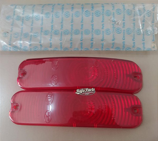 Par Lente Pisca Original Arteb Hella Vermelho VW - Passat 74