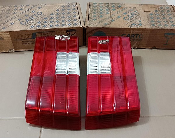 Par Lanterna Traseira Rubi Original Carto - Monza 82/84 (Ler Anúncio)