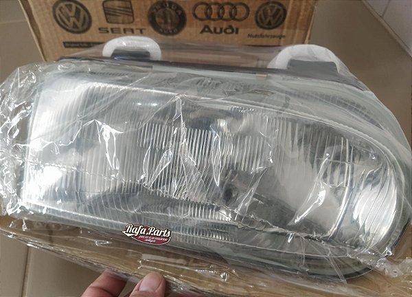 Farol Direito Original Cibié C/ Logo VW - Gol 95/99 G2 Bola