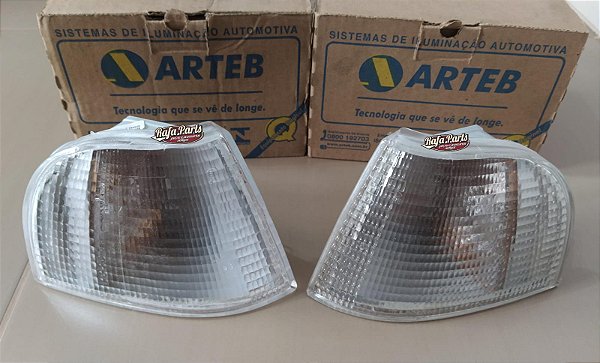 Par Lanterna Seta/Pisca Cristal Original Arteb - Santana 91/95 Quantum