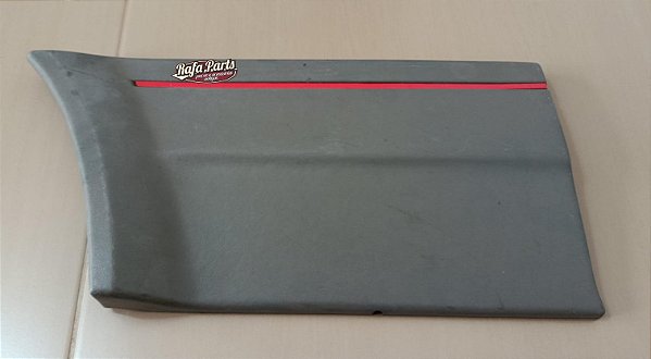Aplique Friso Lateral Traseiro Lado Direito Usado Original VW - Gol Gts/Gti (Cinza)