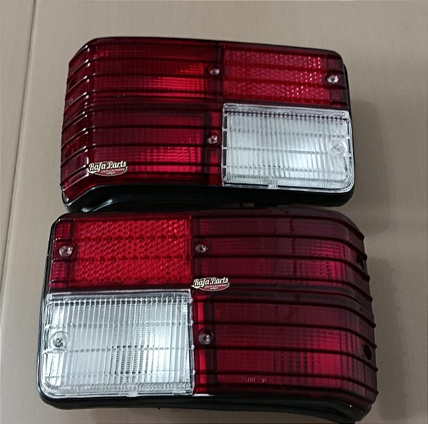 Par Lanterna Traseira Original Arteb Rubi Bicolor - Fiat 147