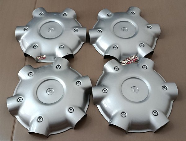 Jogo 4 Calota Centro Roda Original VW - Logus Wolfsburg 95