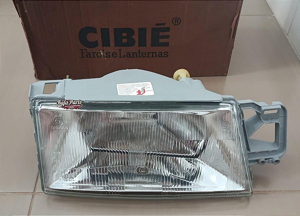 Farol Lado Direito Cibié Bi-Iodo - Fiat Tempra 91/95