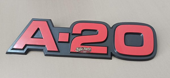 UM (1) Emblema A-20 Vermelho Original GM 93/96