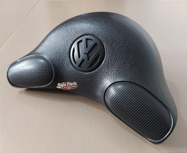 Botão Buzina Original VW Logo AL - Gol G2 96/99 Parati/Saveiro (Preto)