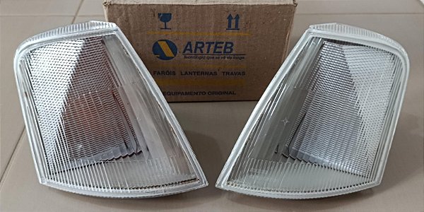 Par lanterna Seta/pisca Arteb com logo GM - ômega 93/97/suprema(Ler Anúncio)