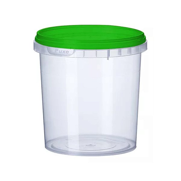 P220 - Pote Plástico Redondo Com Lacre 220ml -  100 unidades