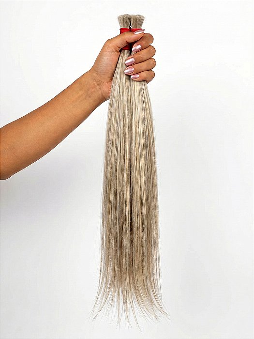 Liso Natural Loiro Mesclado Vietnamita (Liga Vermelha)