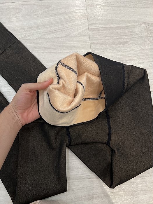 Meia Calça Peluciada Preta