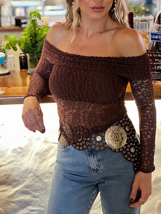 Blusa Ombro a Ombro Kelly
