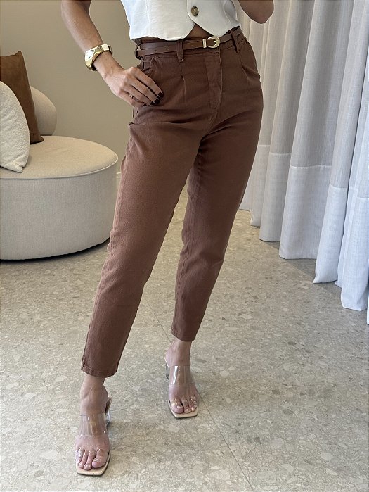 Calça Jeans Mom Jaqueline